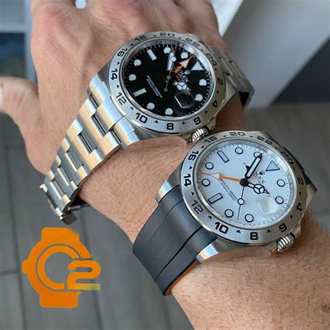 The Ultimate Rubber Strap for Rolex Explorer II 42mm